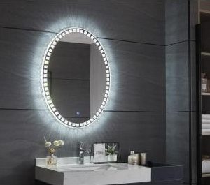 Καθρέφτης OVAL DRILIA LED